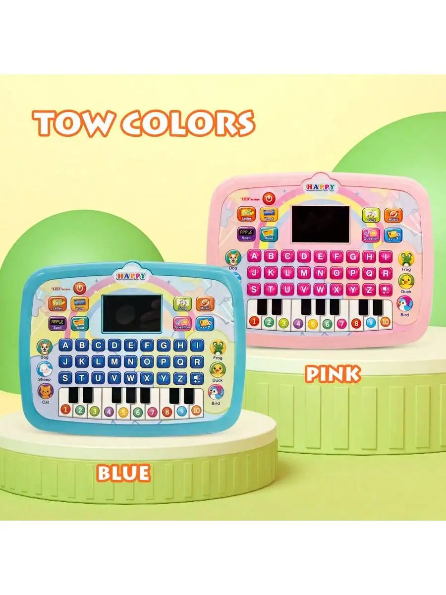 Kids Learning Tablet Toy | Alphabet Numbers Music & Math Educational Learning Toy QXL