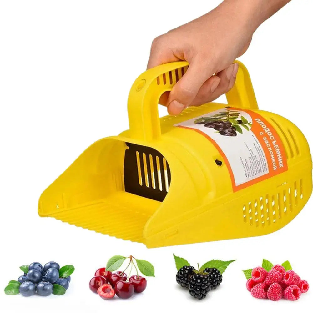 Blueberry Picker Rake with Comb Teeth | Large Capacity Berry Harvesting Tool QXL
