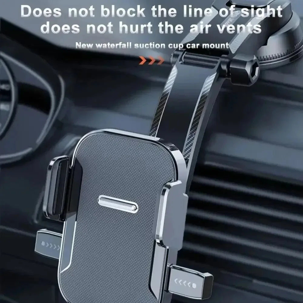 360° Car Dashboard Phone Mount | Universal GPS Holder 3–7" Car Phone Mount QXL