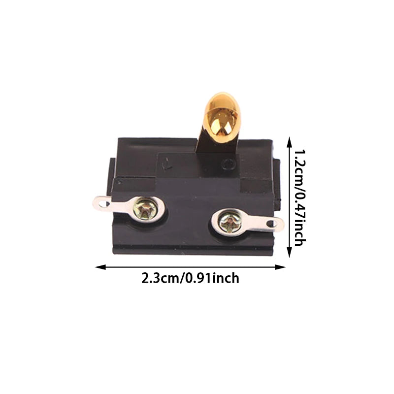 Hair Clipper Replacement Power Switch – Metal & Plastic Part Clipper Replacement Part QXL