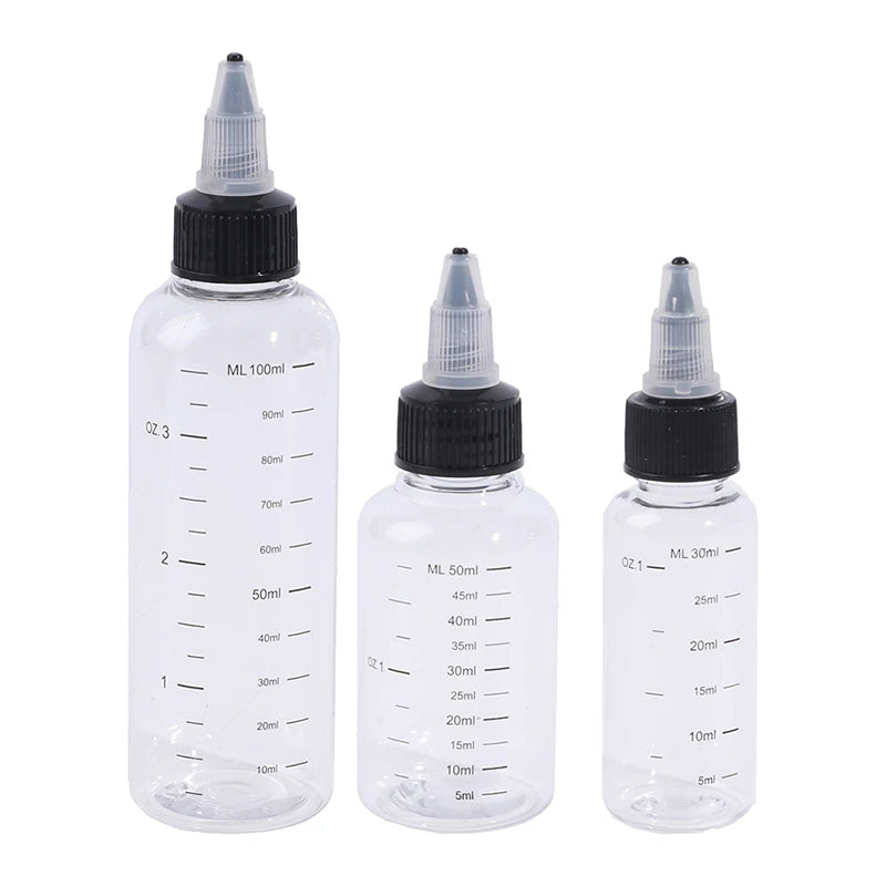 PET Dropper Bottles Twist Cap | 30ml–250ml Ink Containers Ink Dropper Bottle QXL