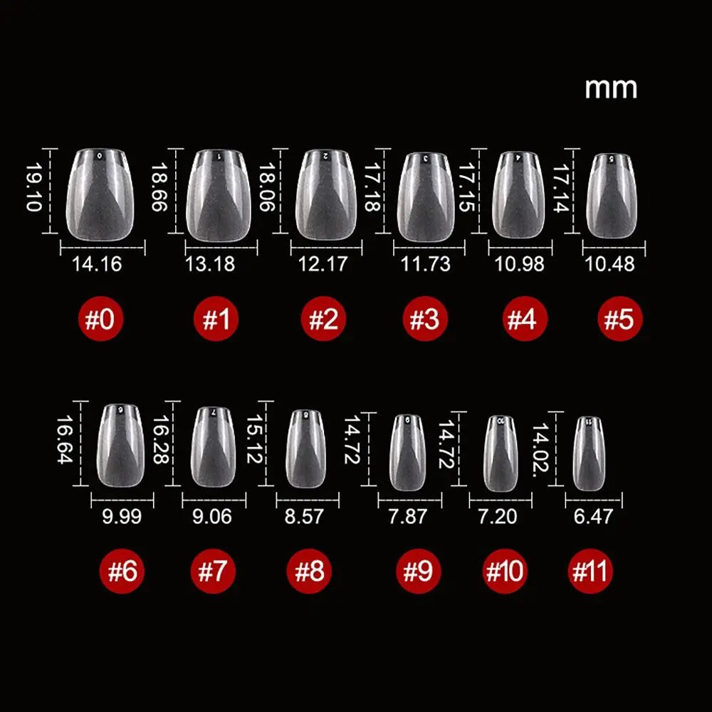 240-Pc XXS Press On Nails | Extra Short False Nail Tips False Nail Tips QXL