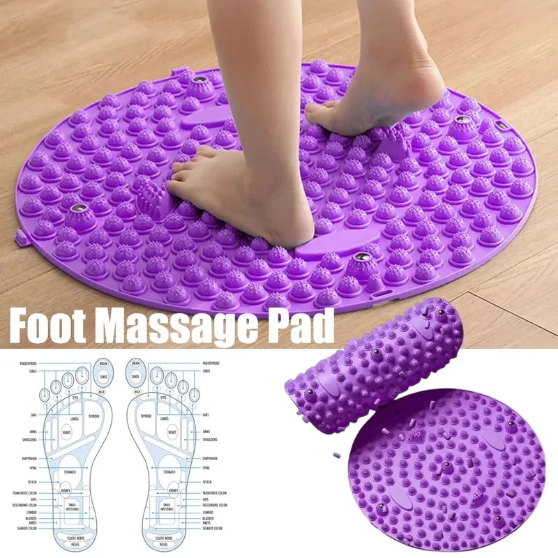 Acupressure Foot Massage Board | Magnetic Therapy Plate Foot Massage Board QXL