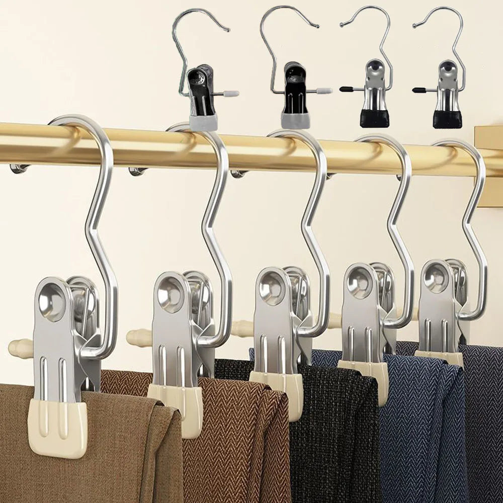 20-Pack Boot Hanger Clips | Space-Saving Clothes Pins Clothes Hanger Clips QXL
