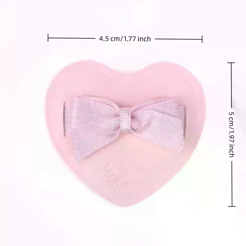 YOVIP Heart Bow Air Cushion Powder Puff | Dry & Wet Use Makeup Powder Puff QXL