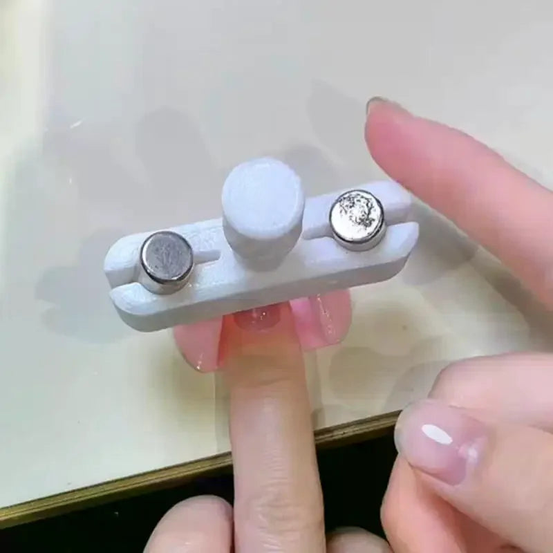Cat's Eye Gyroscope Nail Magnet Tool | 360° Rotating Art Nail Art Magnet Tool QXL
