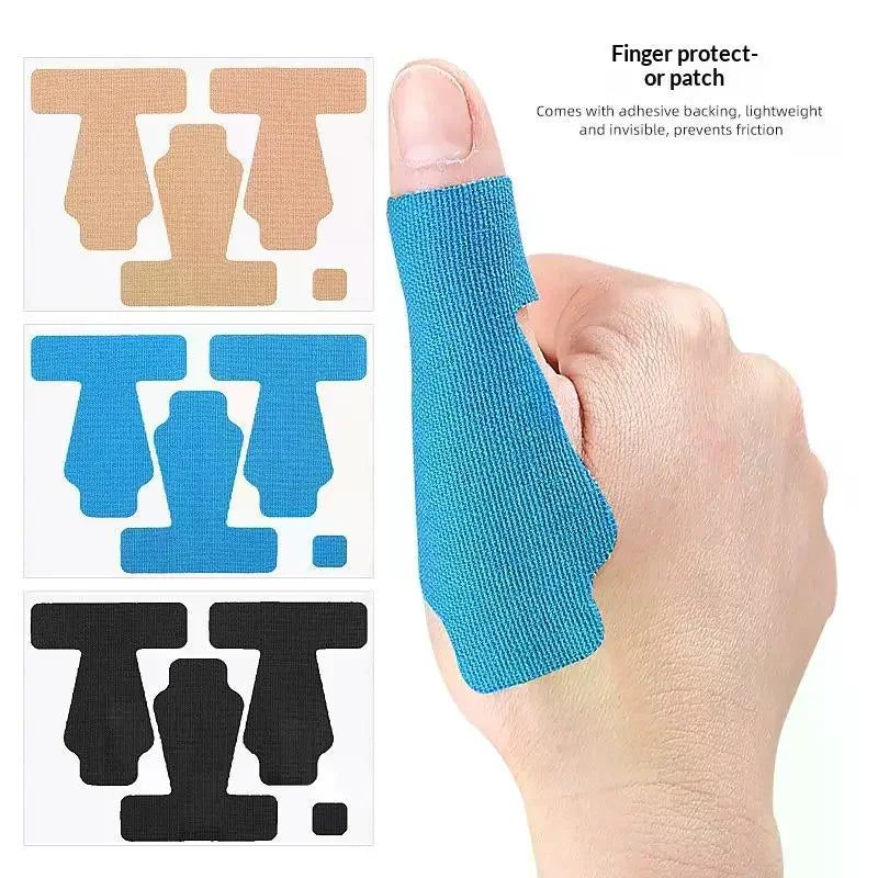 10-Set Precut Elastic Thumb Support Tape | Non-Woven Fabric Thumb Support Tape QXL