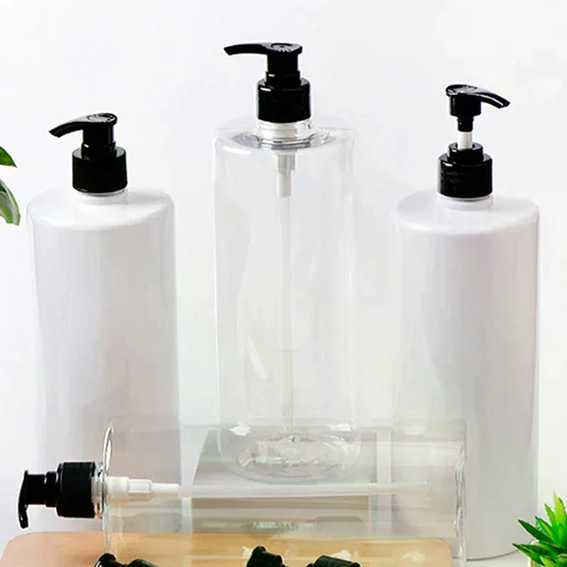 1000ml Refillable Soap & Shampoo Dispenser Bottle | Large Cap Refillable Dispenser Bottle QXL