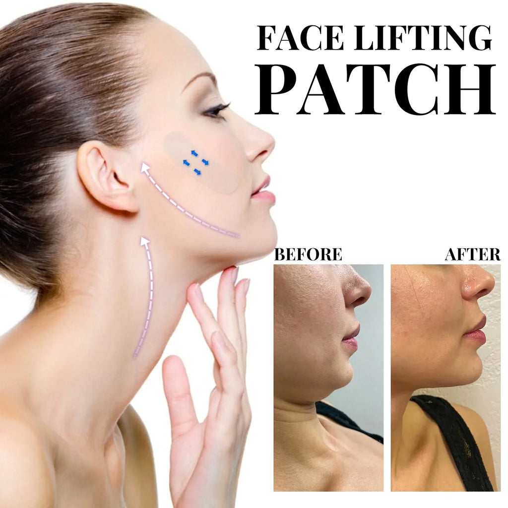 Invisible Face Lifting Tape | V-Shape Chin Firming Patches Face Lifting Tape QXL