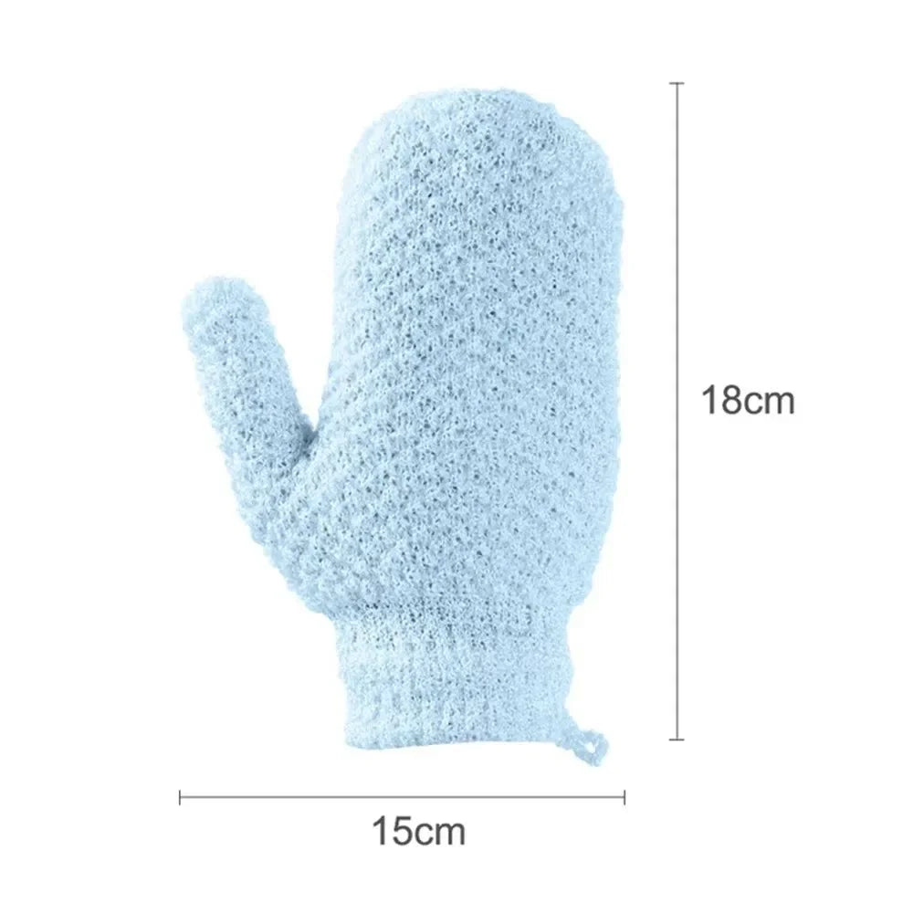 Nylon Exfoliating Scrub Bath Gloves | Body Cleansing Mitt Exfoliating Bath Gloves QXL