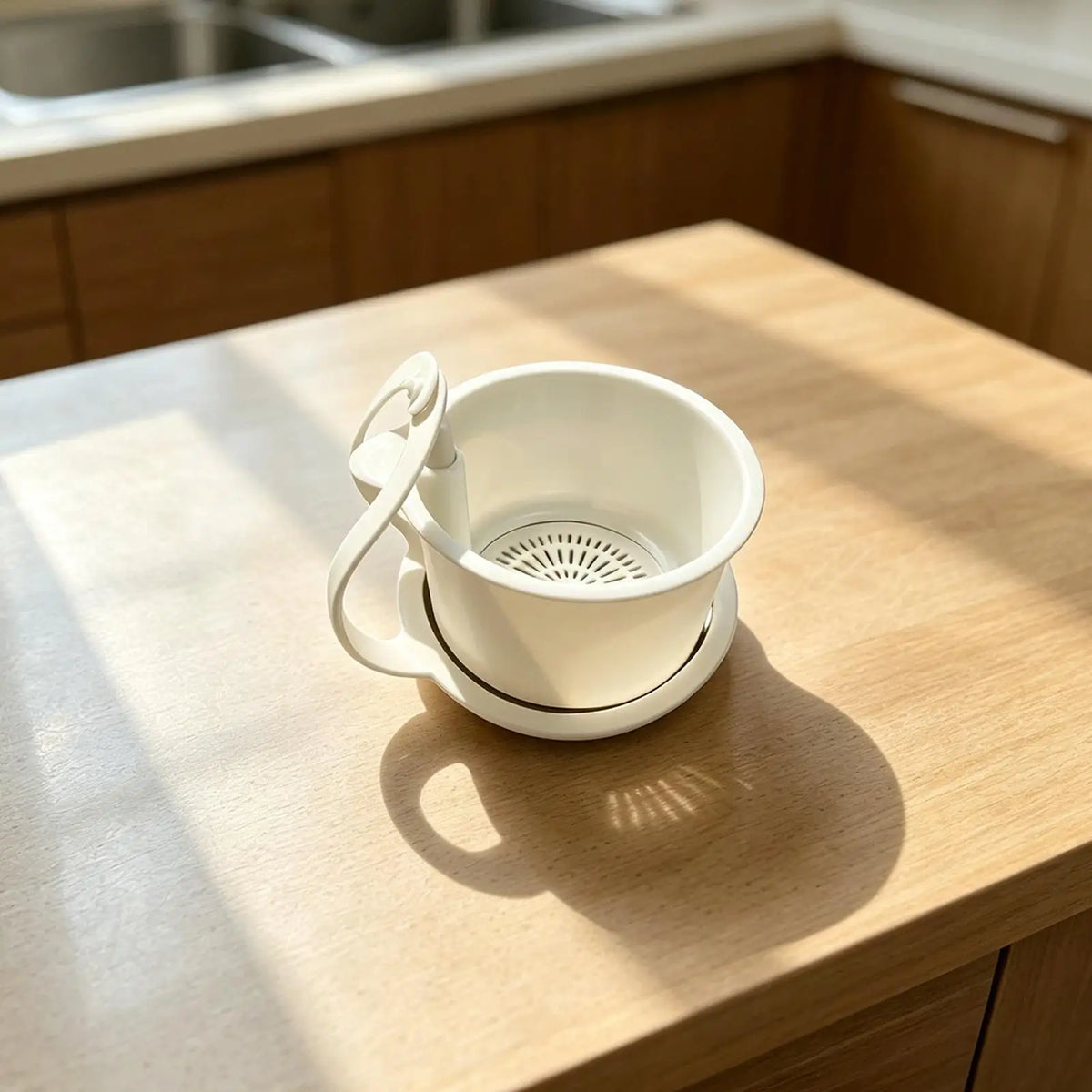 Kitchen Sink Hanging Strainer Basket | Self-Clean Drain Filter Sink Strainer Basket QXL