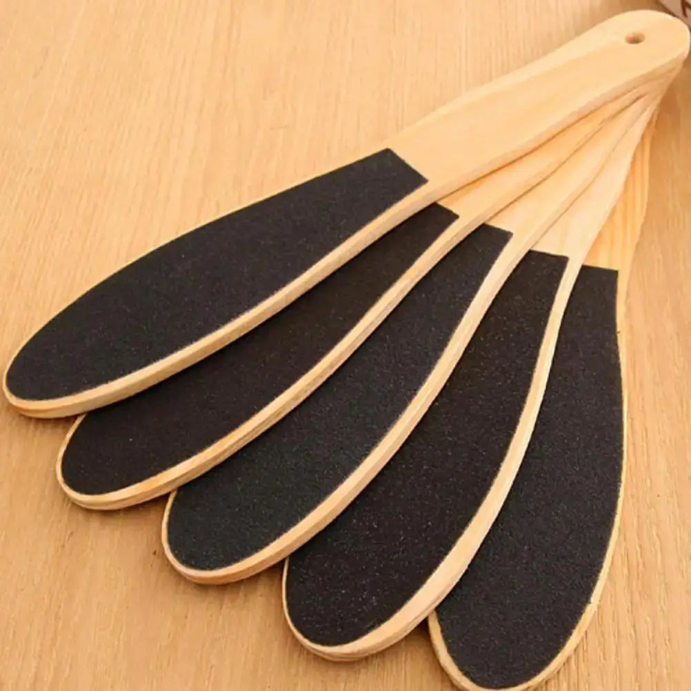 FUMOSIK Double-Sided Wooden Foot File & Callus Remover Foot File Rasp QXL