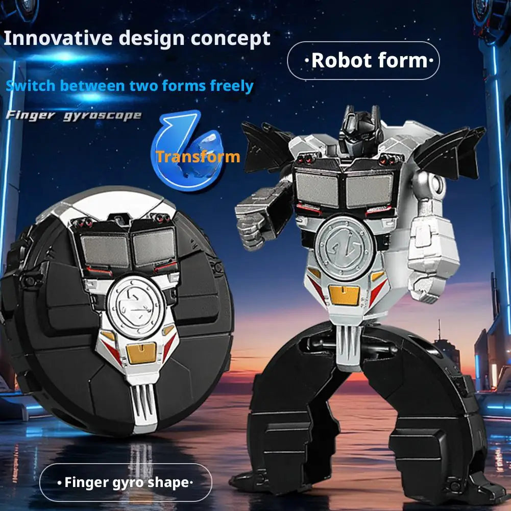 Transformable Fidget Spinner Robot Toy | 360° Spin | Kids Gift Fidget Spinner Toy QXL