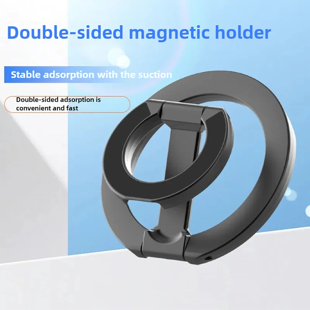 Double-Sided Magnetic Phone Ring Holder & Folding Stand Phone Ring Stand QXL