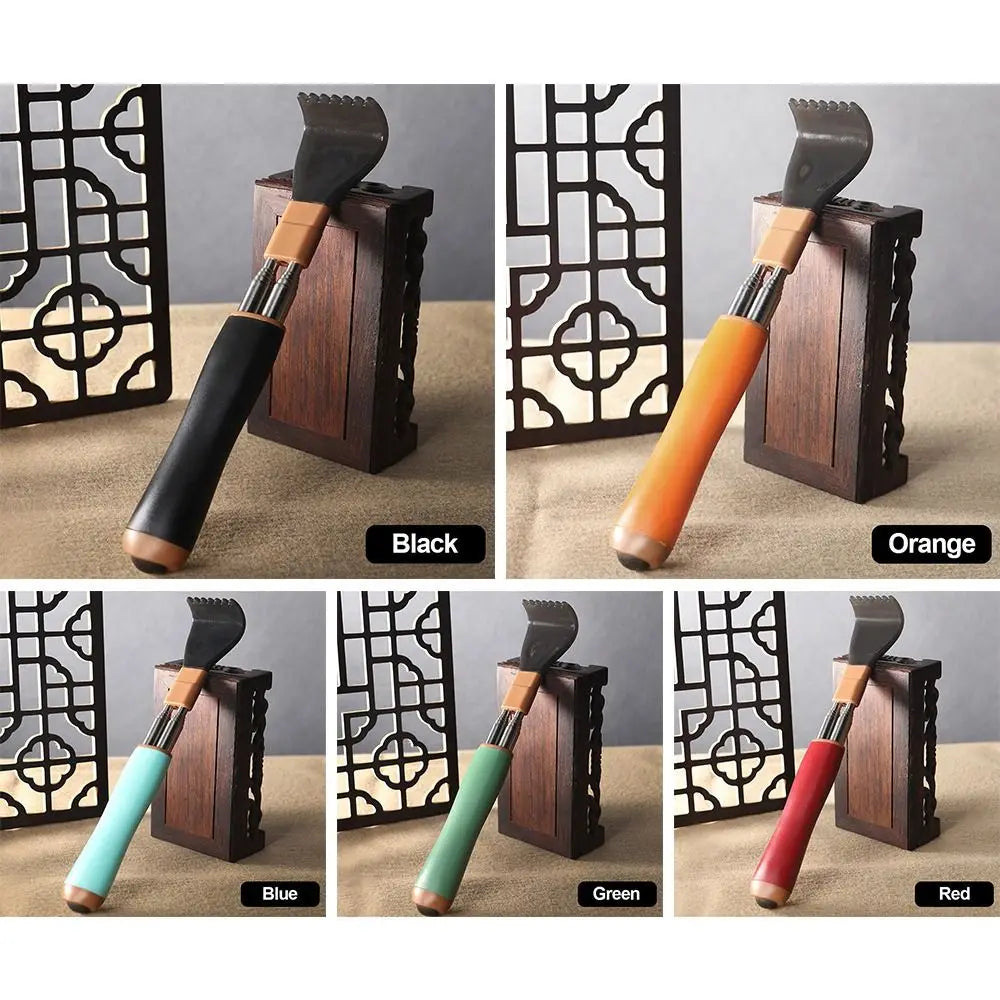 Telescopic Back Scratcher | Adjustable Double-Pole Steel Back Scratcher QXL