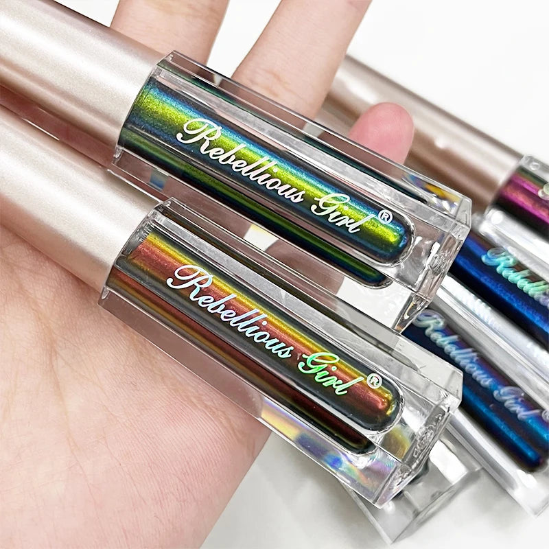 Waterproof Liquid Eyeshadow Stick | 6 Colors Metallic Glitter Liquid Eyeshadow Stick QXL