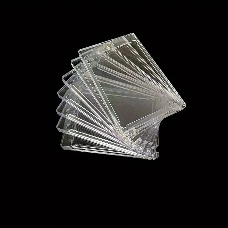 100 PT Magnetic Acrylic Trading Card Holder & Protector Case Trading Card Holder QXL