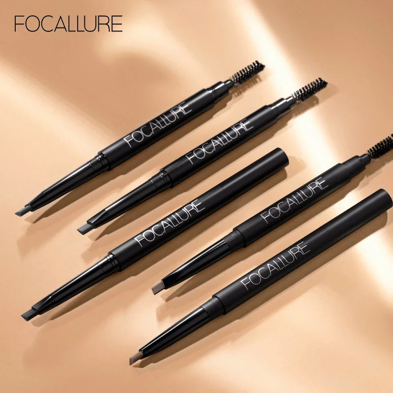 FOCALLURE Waterproof Eyebrow Pencil | 3 Colors Brow Definer Eyebrow Pencil QXL