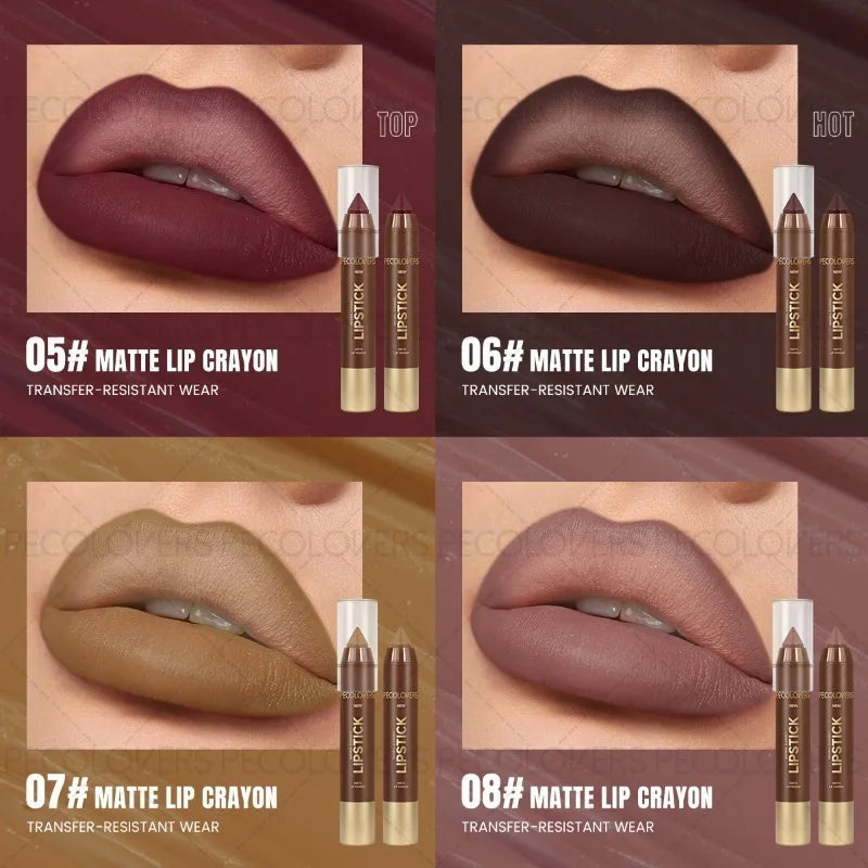 PECOLOVERS Brown Lip Liner | Define & Contour Lips Lip Liner QXL