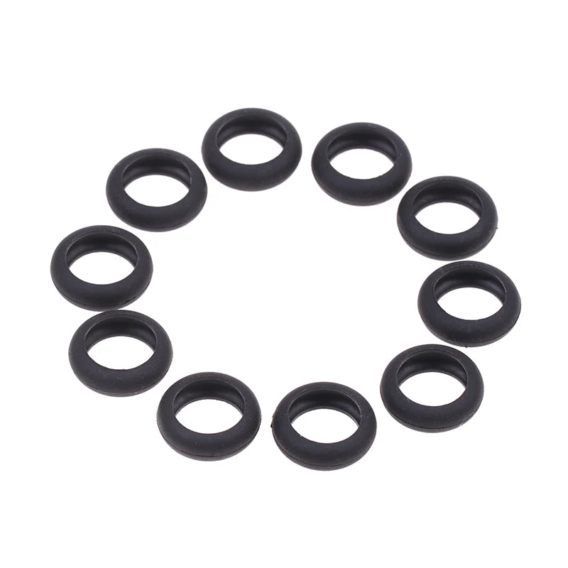 10-Pack Silicone Earphone Cover Rings for 15mm Earbuds Earphone Cover Rings QXL