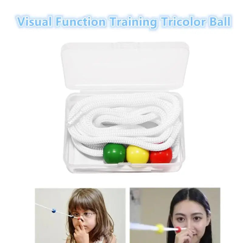 Brock String 3-Bead Vision Training Tool | Eye Exercise Set Vision Training Tool QXL