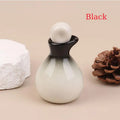 60ml Ceramic Essential Oil Bottle | Aromatherapy Jar Ceramic Essential Oil Bottle QXL Black