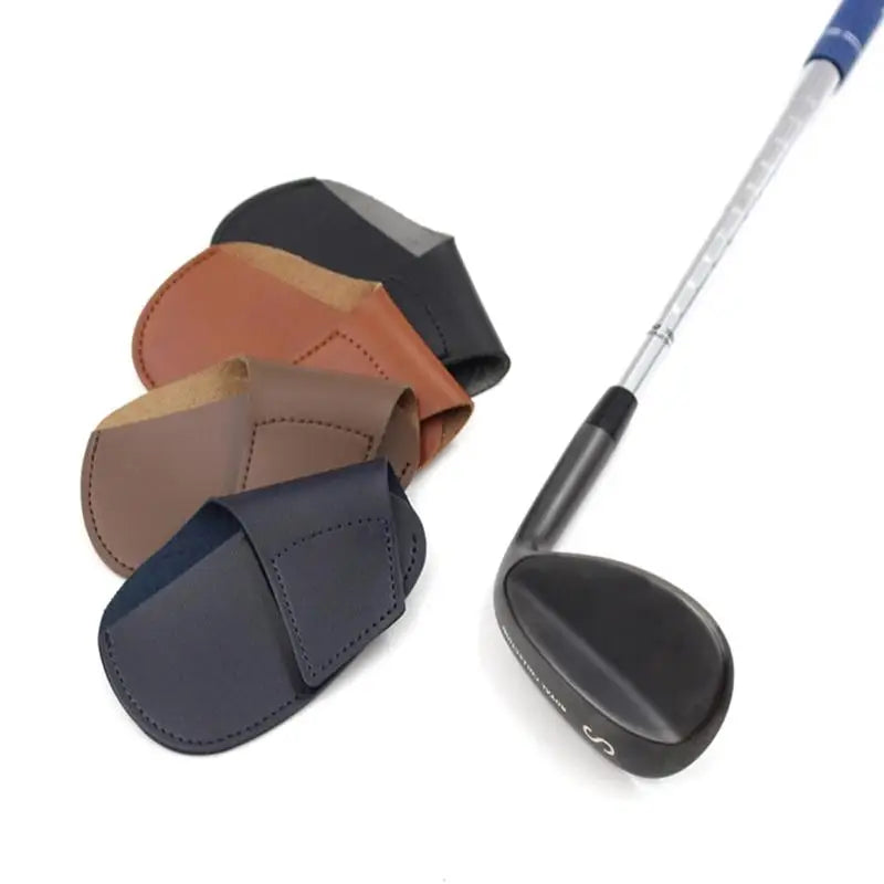 PU Leather Golf Club Head Cover – Iron, Wedge & Putter Golf Head Cover QXL