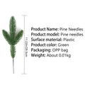 24-Pack Artificial Pine Branches for Wreaths & Garlands Artificial Pine Branches QXL 24pcs