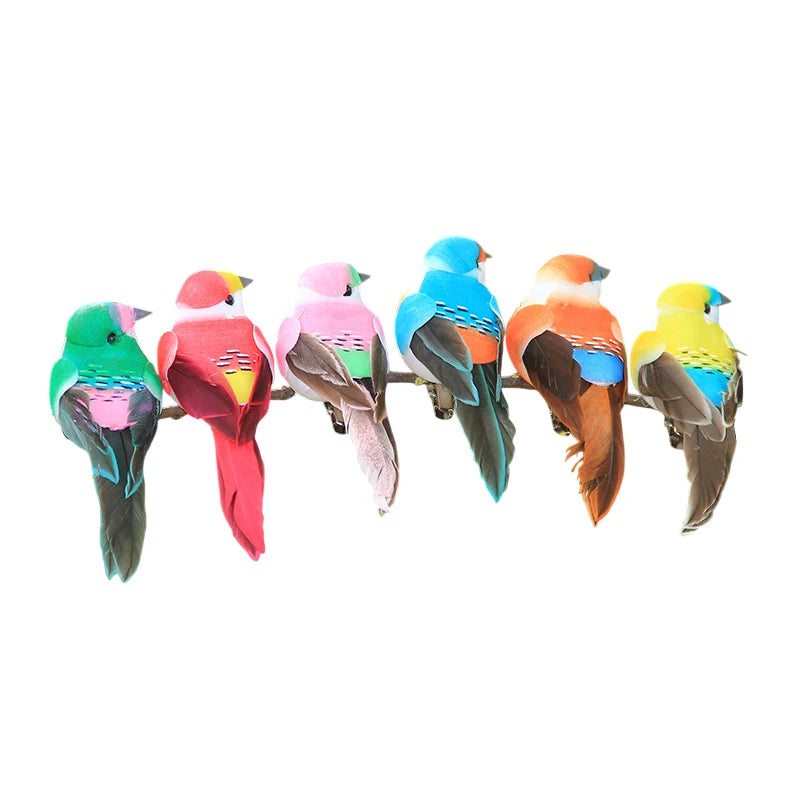 Realistic Feather Simulation Bird Figurine | Home & Garden Decor Decorative Bird Figurine QXL