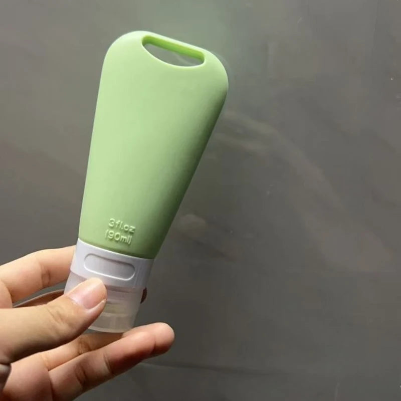 Leakproof Silicone Travel Bottles | Refillable Cosmetic Containers Travel Bottles QXL light green 1pc