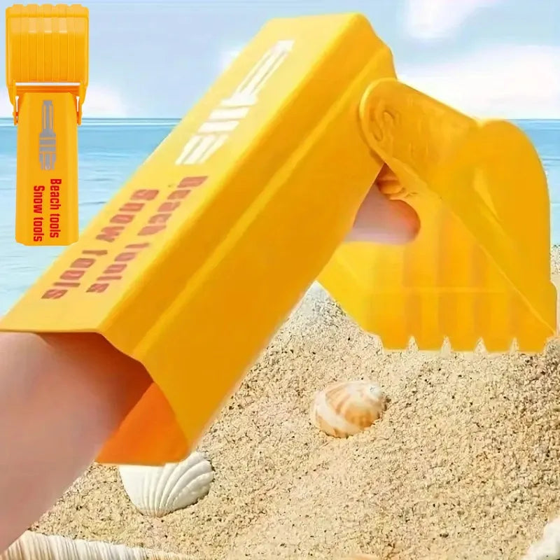 Kids Orange Beach Sand Shovel & Snow Digging Tool Kids Sand Shovel QXL