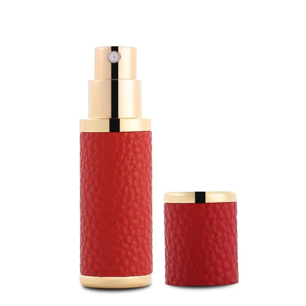 5ml Leather Refillable Perfume Atomizer | Travel Spray Bottle Perfume Atomizer QXL