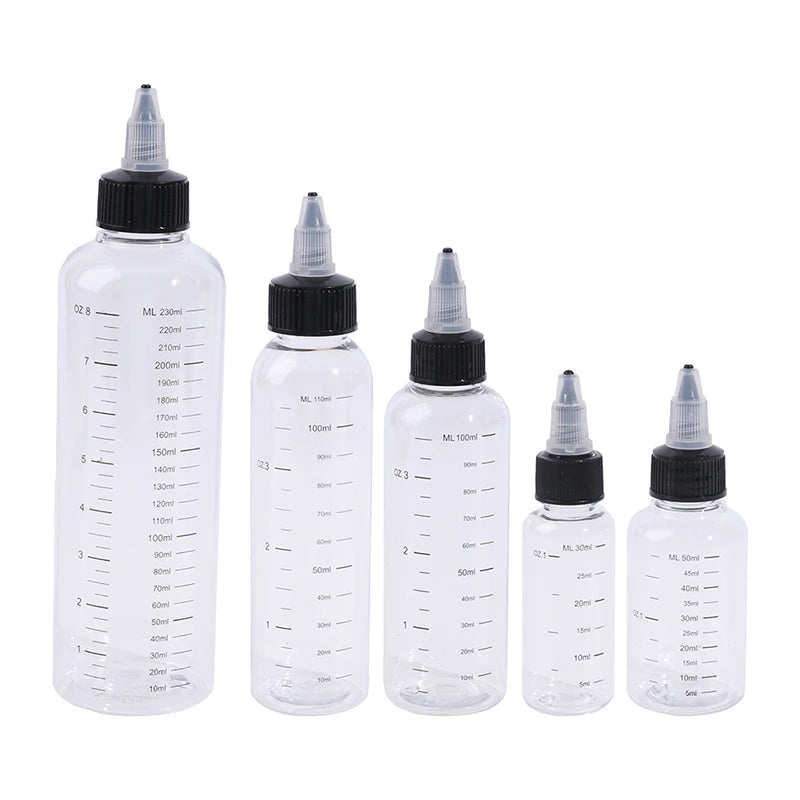 PET Dropper Bottles Twist Cap | 30ml–250ml Ink Containers Ink Dropper Bottle QXL