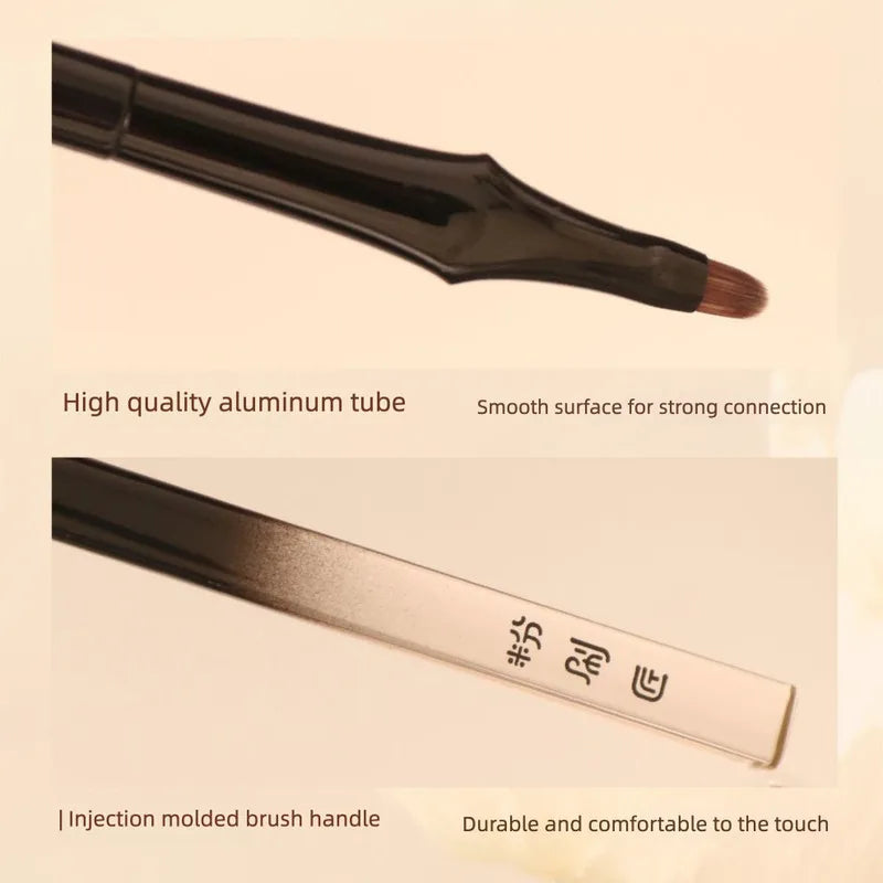 D21 Corner Eyeliner Brush | Ultra-Fine Synthetic Eye Brush Eyeliner Brush QXL