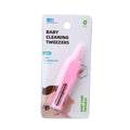 Baby LED Cleaning Tweezers | Nose, Ear & Navel Tool Baby Grooming Tool QXL M260-Pink