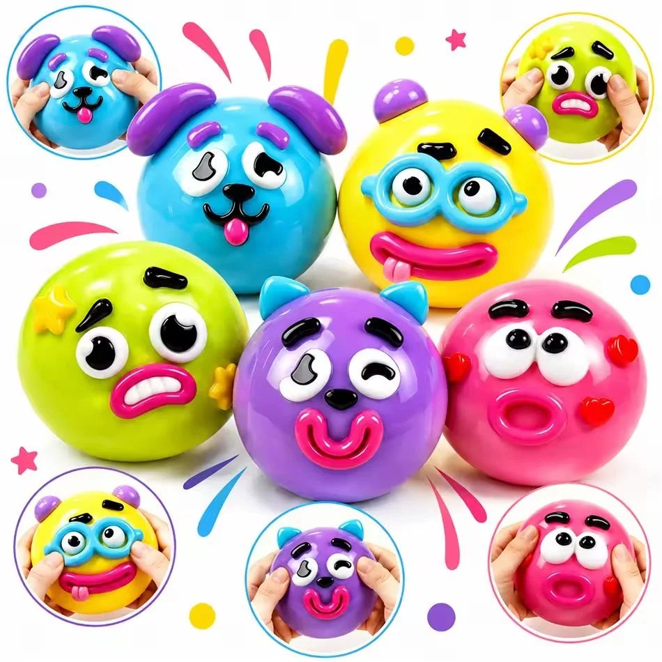 Dog Face Swap Squishy Toy | Slow Rise Sensory Squeeze Fun Squishy Sensory Toy QXL
