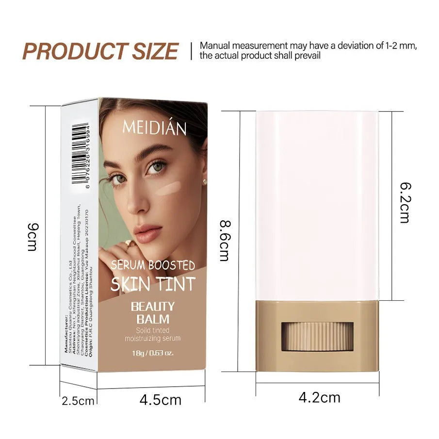 Moisturizing Concealer Foundation Stick | 6 Shades, Waterproof Concealer Foundation Stick QXL
