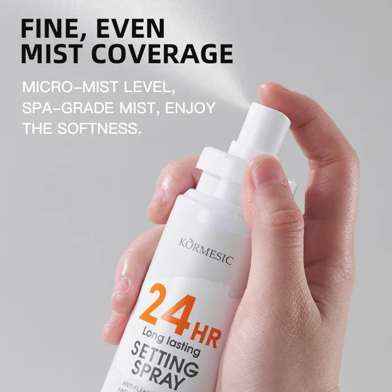 KORMESIC 24HR Makeup Setting Spray – Hydrating Mist 100ml Makeup Setting Spray QXL