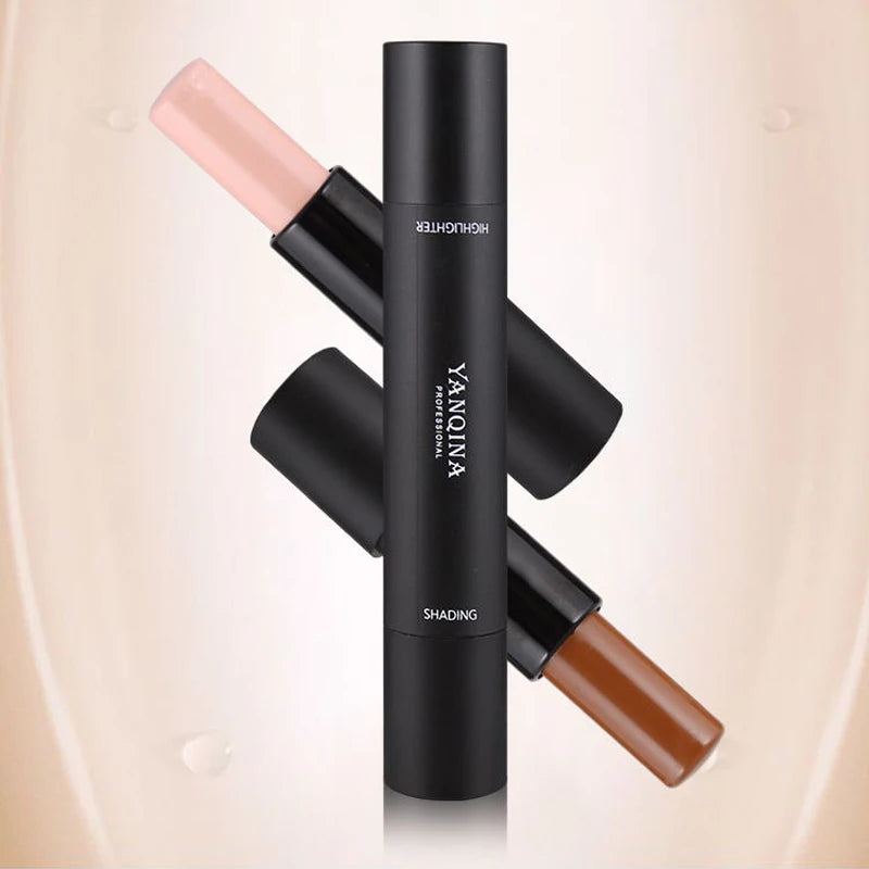 Dual-Tip Contouring & Highlighter Stick | All Skin Types Contouring Stick QXL