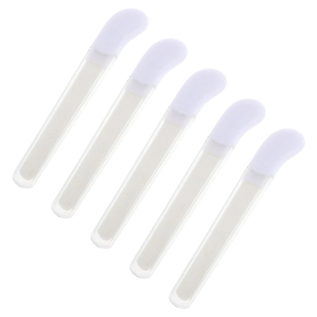 5-Pack Ceramic Nail Files | Manicure & Pedicure Polishing Set Ceramic Nail Files QXL