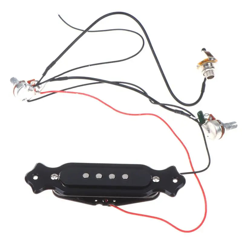 Q84C Active Soundhole Pickup for 4-String Cigar Box Guitar Guitar Pickup QXL Default Title