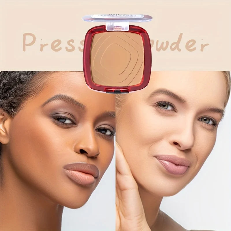 Rosawee Full Coverage Pressed Powder Foundation 24H Matte Pressed Powder Foundation QXL