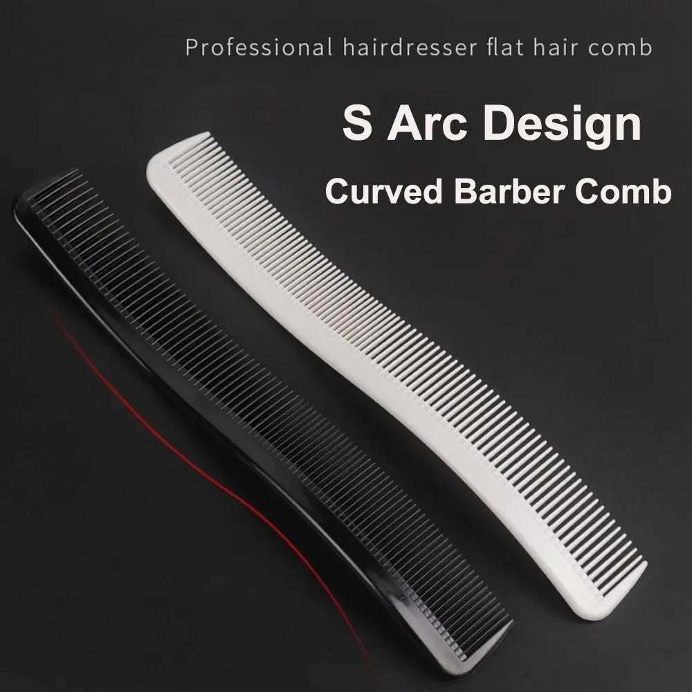 S Arc Curved Barber Comb | Salon Hair Cutting & Styling Barber Cutting Comb QXL