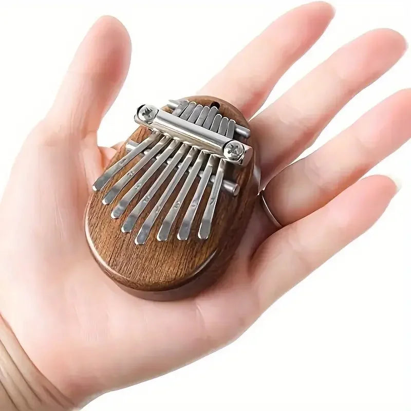 8-Tone Kalimba Thumb Piano | Portable Finger Piano Gift Thumb Piano QXL 1pc