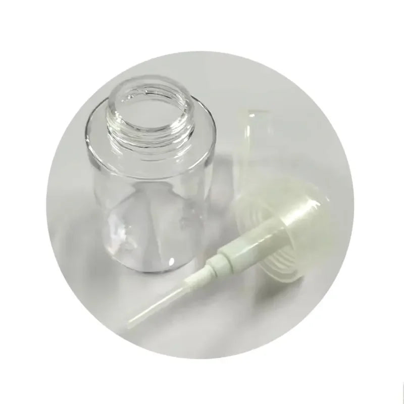 Refillable Push-Down Pump Dispenser Bottle | Nail & Makeup Pump Dispenser Bottle QXL