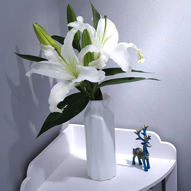 Elegant Plastic Vase for Weddings, Festivals & Office Decor Decorative Vase QXL