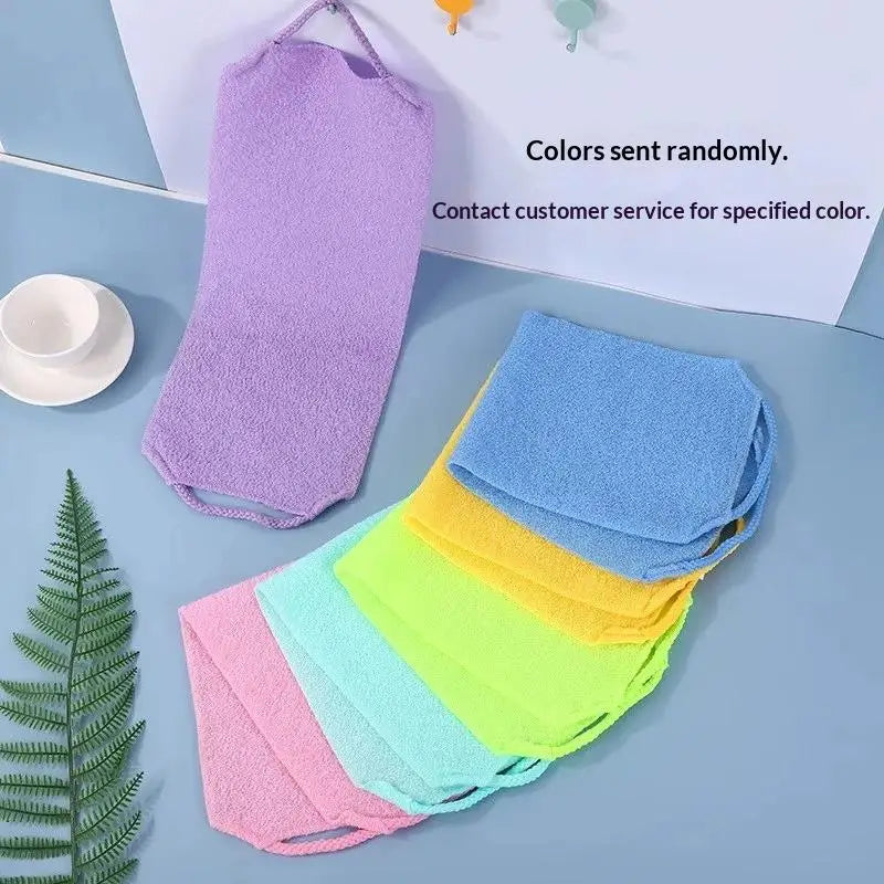 2-Pack African Bath Net Body Scrubber | Exfoliating Nylon Set Bath Scrubber Net QXL