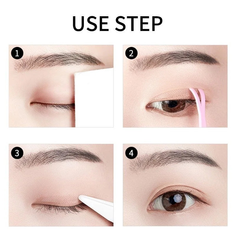Invisible Double Eyelid Tape Stickers | Natural Look 5-Sheet Eyelid Tape Stickers QXL