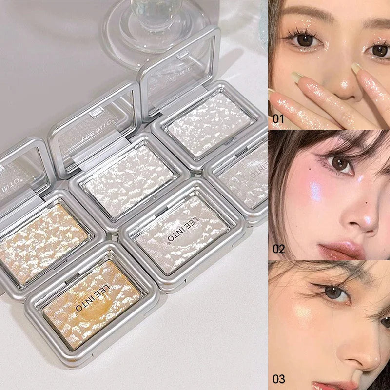 LEEINTO Dreamy Highlighting Powder – 3D Glow Blush & Contour Highlighting Powder QXL