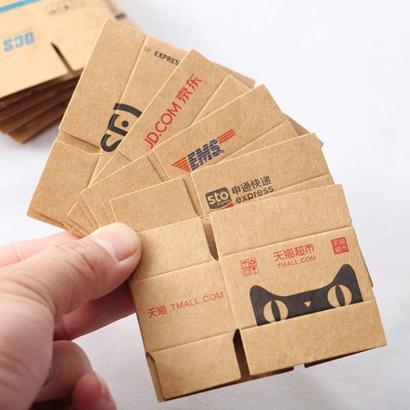 1:12 Dollhouse Miniature Cardboard Box Set – 5 Pieces Dollhouse Miniature QXL